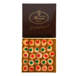 Roselline artigianali di mandorla con frutta candita Pasticceria Bianco